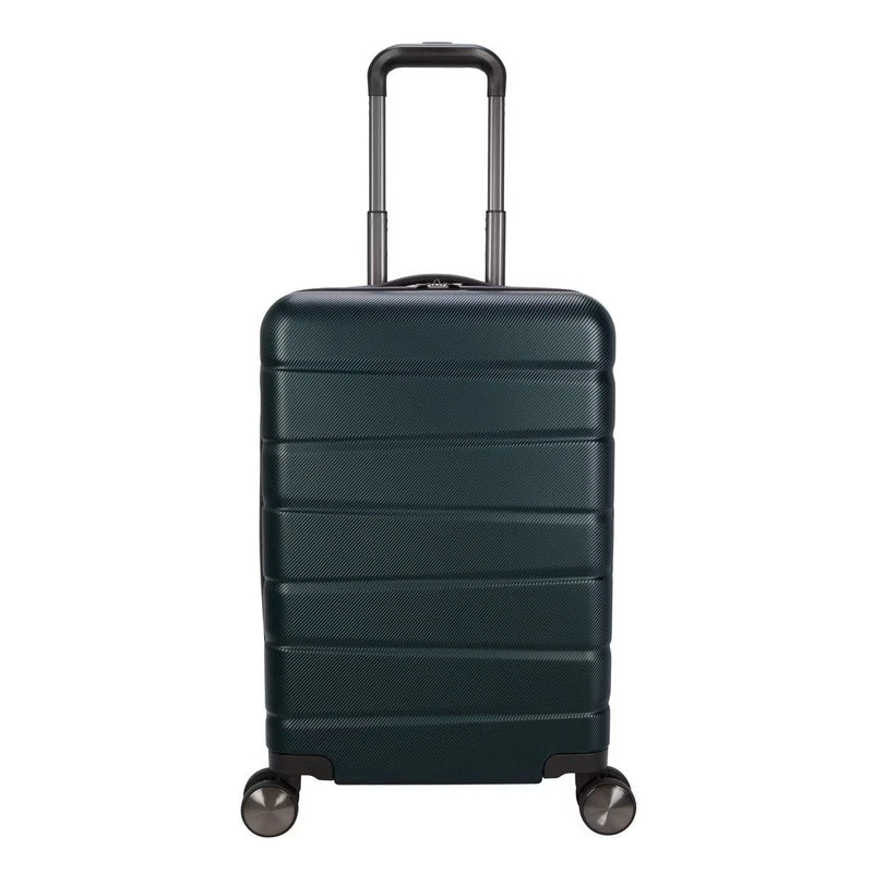SKYLINE 20IN LUGGAGE HARDCOVER WHEELS EXTENDABLE HANDLE - SEA MOSS - Like New