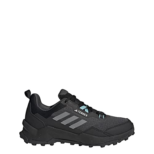 ADIDAS WOMEN'S TERREX AX4 SNEAKER - SIZE: WOMEN 8.5 - BLACK/GRAY/MINT - Like New
