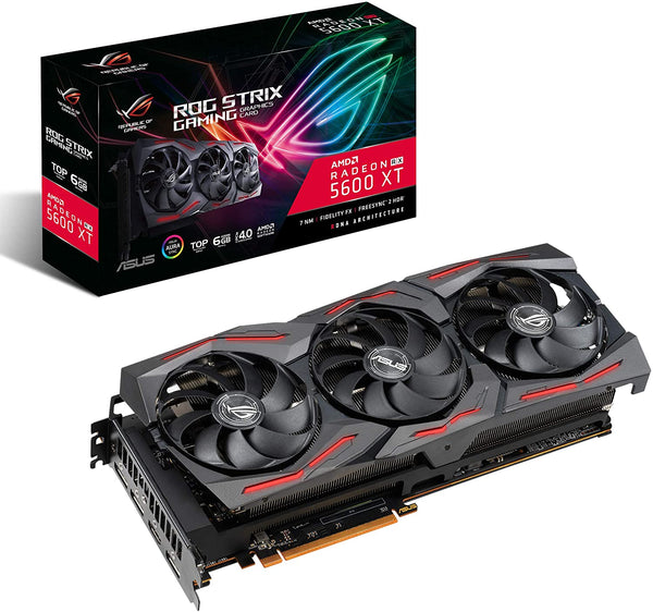ASUS AMD Radeon RX 5600 XT Graphics Card 6GB ROG-STRIX-RX5600XT-T6G-GAMING Like New