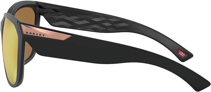 OAKLEY Rev up Women's Sunglasses OO9432 - Prizm Rose Gold Polarized/MATTE BLACK - Like New