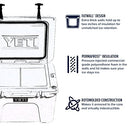 Yeti Tundra 35 Cooler Rescue Red B0BTTRNR3X - Brand New