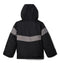 COLUMBIA YOUTH BOYS LIGHTNING LIFT II JACKET - CITY GREY/BLACK - SMALL - Brand New