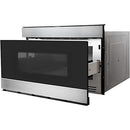 SHARP SMD2489ES 1.2 CU.FT. STAINLESS MICROWAVE DRAWER OVEN - STAINLESS STEEL - Like New