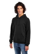 GENERIC NORTH POLE AND MORE, UNISEX FLEECE PULLOVER HOODIE,SIZE: MEN 2XL - BLACK - Like New