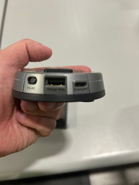 TURTLE BEACH STEALTH PRO FOR PLAYSTATION TRANSMITTER CHARGING CABLES - BLACK - Like New