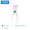 MasterVision 3-Leg Lightweight Telescoping Display Easel, FLX09102MV - Silver - Like New