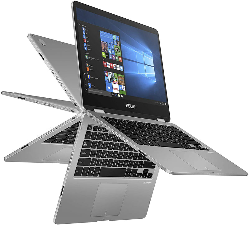 ASUS VivoBook Flip 14 2-in-1 14 FHD Touchscreen N4000 4GB 64GB J401MA-YS02 - Like New
