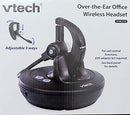 VTECH SOFTPHONE COMPATIBLE OVER-THE-EAR DECT OFFICE WIRELESS HEADSET - BLACK - Like New