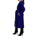 353MW438 COLE HAAN WOMEN'S SOFT LONG SLEEVE FORMAL OVERSIZED COAT SIZE 8 COBALT - Brand New