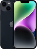 APPLE IPHONE 14, 256GB, - UNLOCKED - MIDNIGHT - Like New