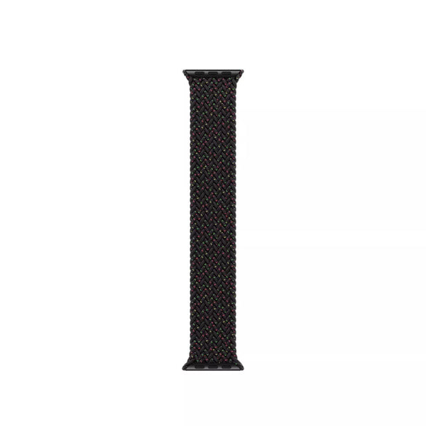 APPLE WATCH BRAIDED SOLO LOOP 45MM MMWU3AM/A - SIZE 12 - BLACK UNITY - Like New