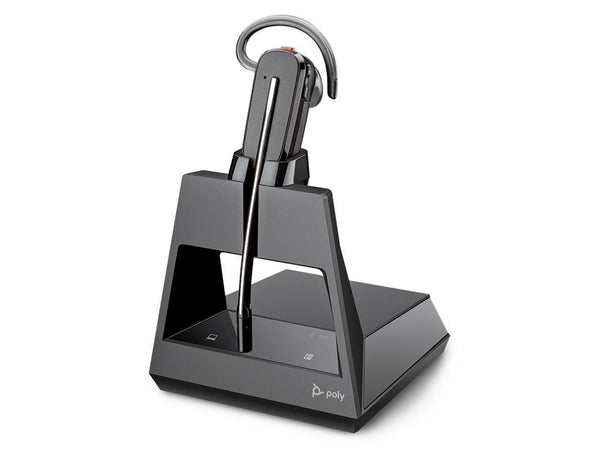 Poly - Voyager 4245 Office (Plantronics) - Bluetooth Convertible Headset with 3