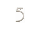 Atlas Homewares AVN5-BRN Modern Avalon 4.5 in. Number 5 - Brushed Nickel