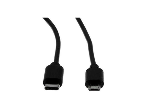 Rocstor Y10C140-B1 3ft Premier USB-C to Micro-B Cable - M/M - Black