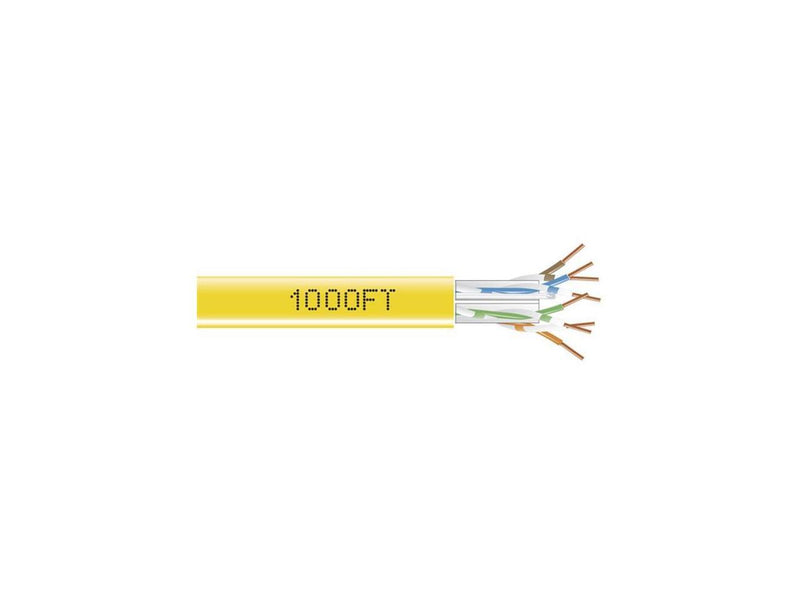 Black Box EYN872A-PB-1000 GigaTrue CAT6 550-MHz Solid Bulk Cable - Unshielded,