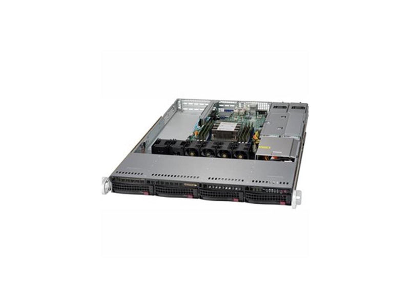 Supermicro System SYS-5019P-WTR 1U Intel Xeon C622 4 x 3.5 inch Hot-Swap SATA