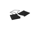 R-Go Tools Spilt Ergonomic Wired Keyboard, QWERTY, Black