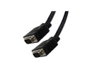 4XEM 25 ft Coax High Resolution Monitor VGA Cable - HD15 M/M