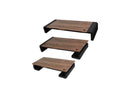 Siig CE-MT2Q12-S1 Stylish Foldable Monitor Stand with USB Hub