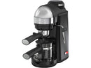 Brentwood 800 Watt Cappuccino Brewer and Espresso Maker w/ Frothing Wand,  Black