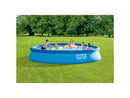 Intex Easy Set 15ft x 33in Inflatable Kid Family Swimming Pool with Filter Pump