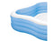 Intex Swim Center 90in x 90in x 2in Inflatable Play Kids Backyard Swimming Pool