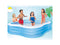 Intex Swim Center 90in x 90in x 2in Inflatable Play Kids Backyard Swimming Pool