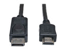 Tripp Lite P582-003 Tripp Lite DisplayPort to HD Cable Adapter HDCP 1080P M/M 3'