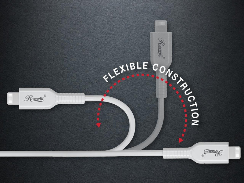 Rosewill iPhone Fast Charger Cable, USB-A to Lightning Cable, MFi Certified, for