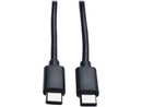 Tripp Lite 6ft USB 2.0 Cable Hi-Speed USB Type-C USB-C to USB-C M/M