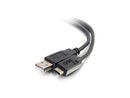 C2G 3ft USB 2.0 USB-C to USB-A Cable M/M - Black