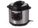 Presto 02141 6-Quart Electric Pressure Cooker, Stainless and Black