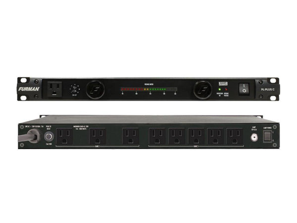 Furman PL-PLUS C 19" Rackmount 15A Rack Power Strip