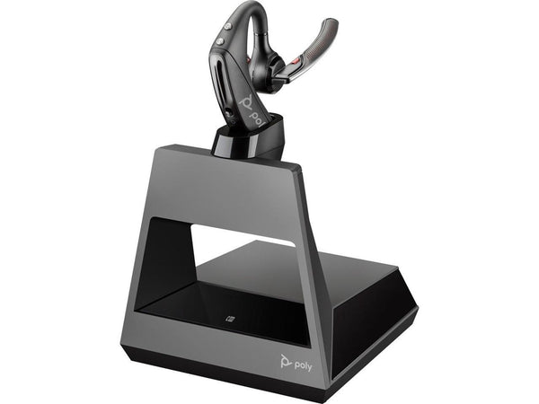 Poly - Voyager 5200 Office with One-Way Base (Plantronics) - Bluetooth