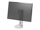 Amer Height Adjustable Monitor Stand. Supports 24" monitors weighing up to 17.5