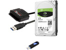 Fantom Drives 5TB Hard Drive Upgrade Kit with Seagate BarraCuda ST5000LM000