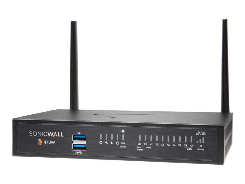 SonicWall TZ470W Network Security/Firewall Appliance 02SSC7273