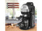 Brentwood 800 Watt Cappuccino Brewer and Espresso Maker w/ Frothing Wand,  Black