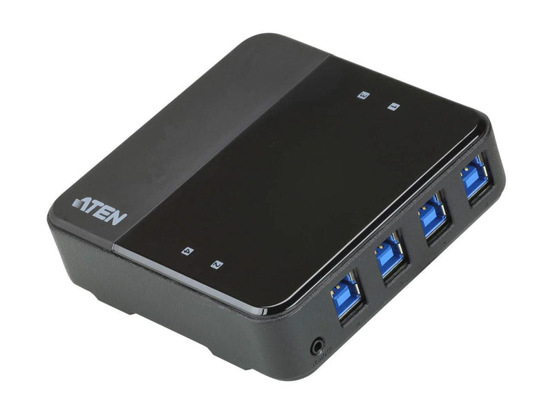 ATEN US3344 4x4 USB 3.1 Gen1 Peripheral Sharing Switch w/3-Yr Warranty