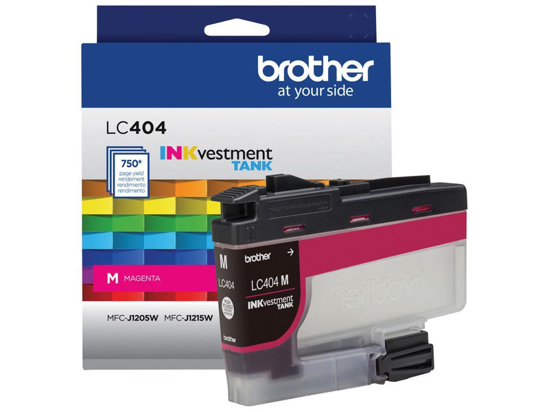 Brother LC404MS INKvestment Ink 750 Page-Yield Magenta