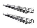 Tripp Lite Wire Mesh Cable Tray 150 x 50 x 1500 mm 6 in. x 2 in. x 5 ft. 2-Pack