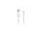 BELKIN CAA002bt2MWH White Braided Lightning to USB Cable, MFi-Certified iPhone
