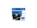 Brother TZE-561 Label Maker Tape 1.42"W Black on Blue TZE561