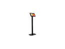 CTA Digital Premium Thin Profile Floor stand w/ Security Enclosure Black PADCHKB
