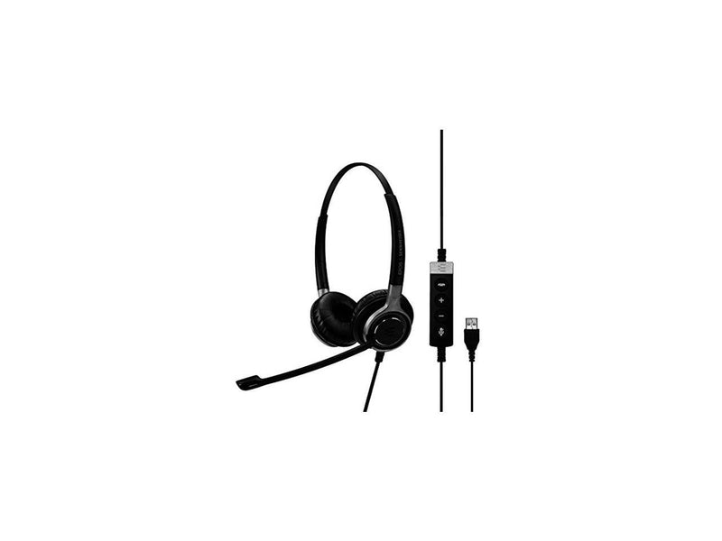 EPOS Sennheiser SC 660 504553 Binaural On-Ear Wired USB Headset w/ Microphone