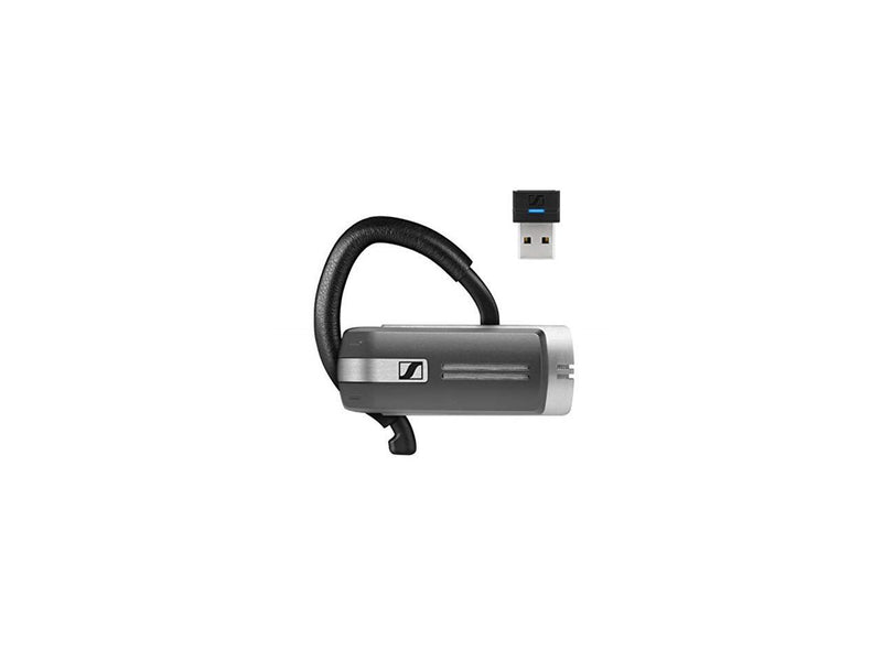 Sennheiser Presence Grey UC Monaural Bluetooth Headset with USB Dongle