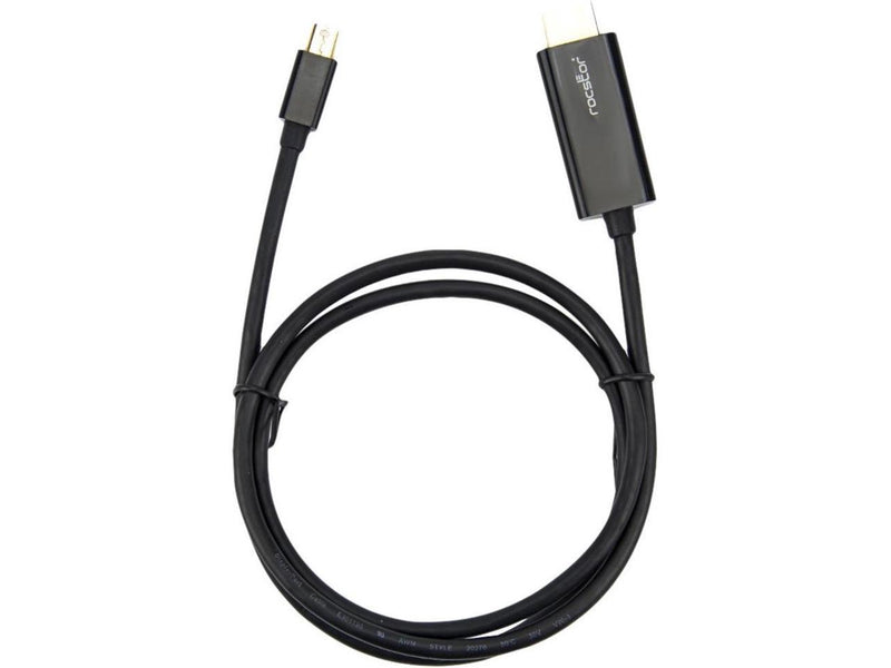Rocstor Premium Mini DisplayPort to HDMI Cable M/M Y10C195B2