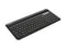 Targus Multi-Device Bluetooth Antimicrobial Keyboard With Tablet/Phone Cradle -