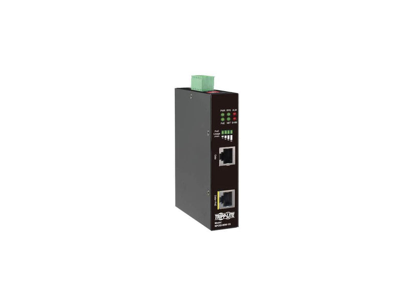 Tripp Lite Gigabit Ethernet PoE Injector Industrial 90W PoE++ 1-Port NPOEI90W1G