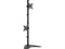 v7 mounts & stands ds1fsds dual stack monitor desk stand for 13-32 in. tilt